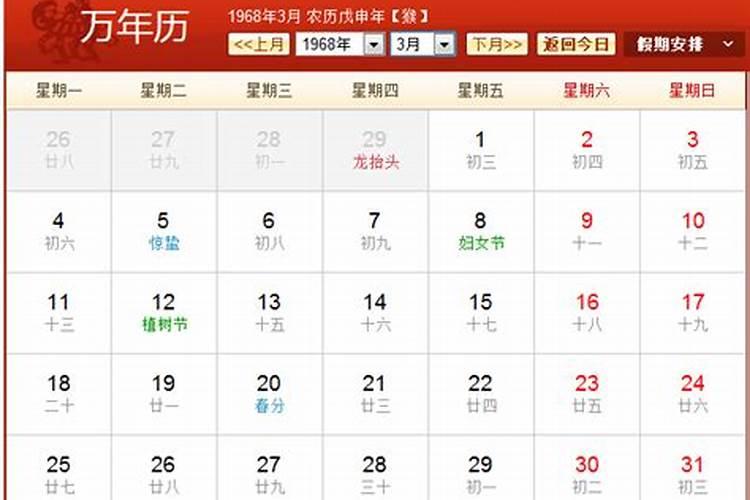 1968年正月初二亥时出生什么命？