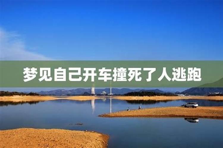 梦见自己开车撞死人了是什么意思