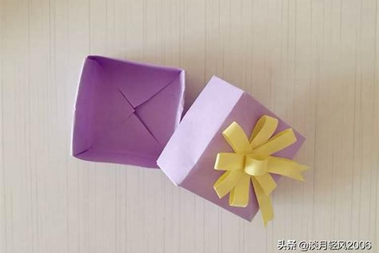 如何diy礼品盒的做法方法图解 自