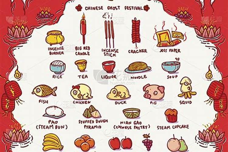 广东鬼节用什么东西祭拜