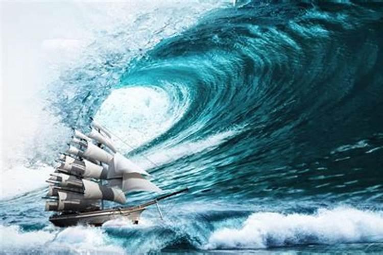 梦见在海边大浪袭来的预兆