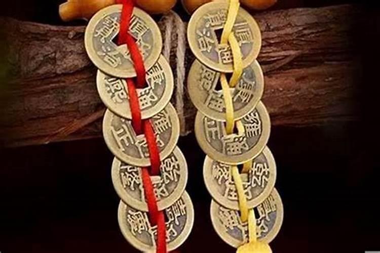 书房门可以挂五帝钱吗？