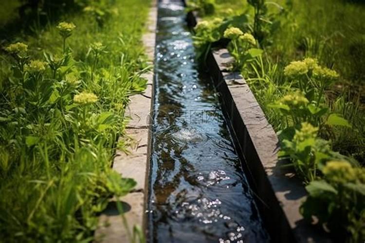 梦见水渠的水满满的