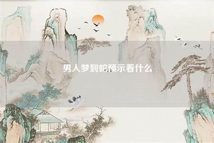 已婚男人梦见蛇是胎梦吗、预示什么