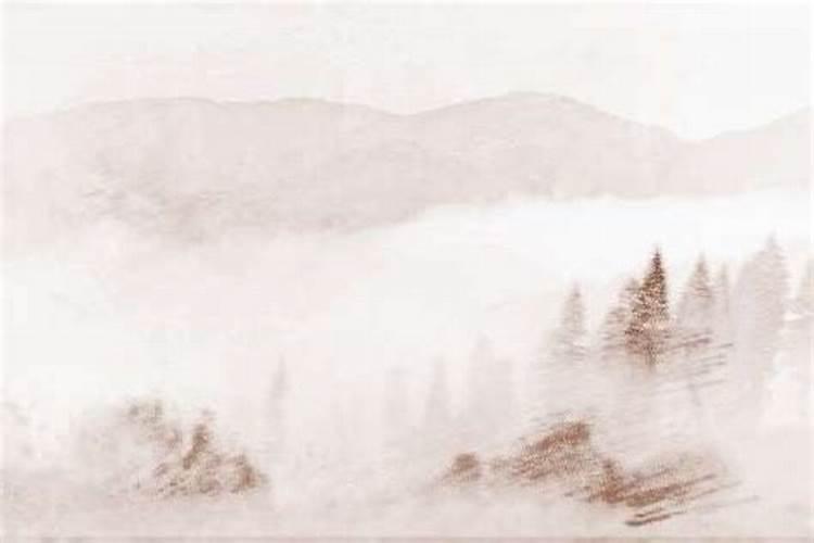 梦见山雾的预兆