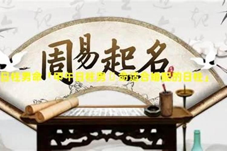 六甲日出生男女八字合婚表