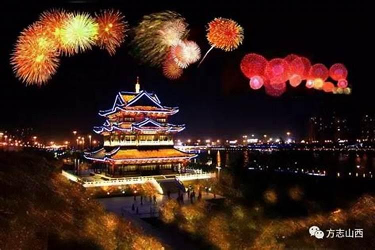 钟祥元宵节放烟花几点？