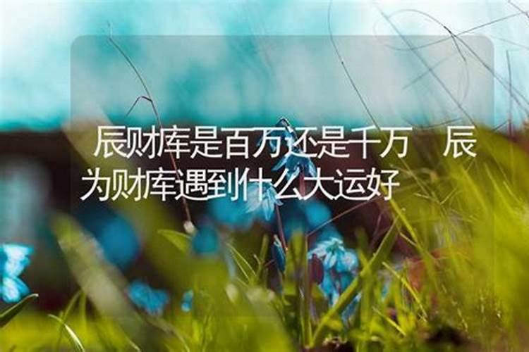 辰是什么库