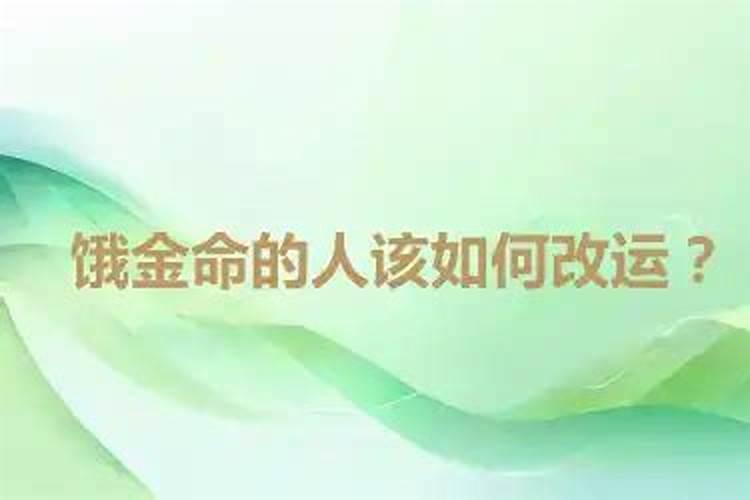 西北饿金命的八字命理
