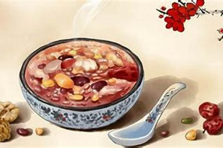 腊八粥喝粥的部分主要描写了什么场景呢？