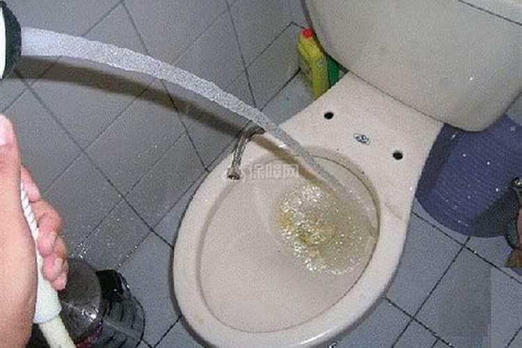 梦见马桶堵了是什么征兆？