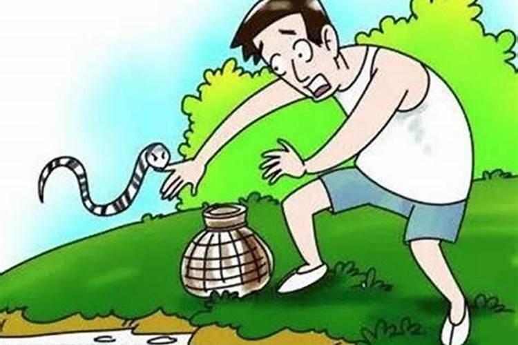 梦见儿子被蛇咬是什么意思周公解梦