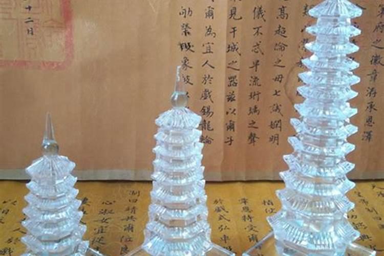文昌塔旁边可以放白水晶吗