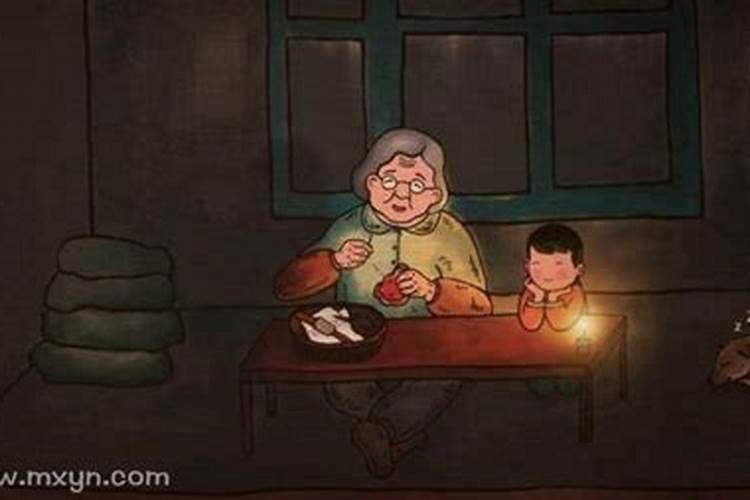 昨晚梦见死去的外婆还活着