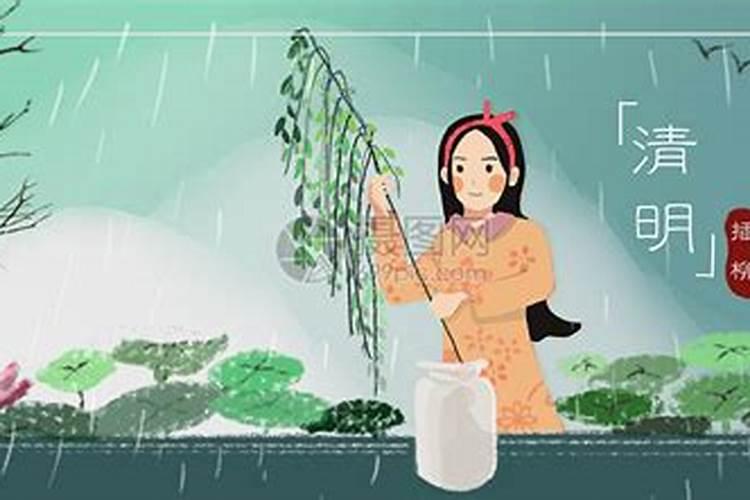 清明放柳枝是什么意思