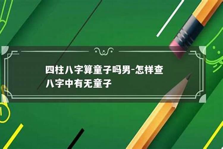 算命说的童子是什么意思
