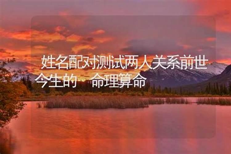 两人前世夫妻的特征