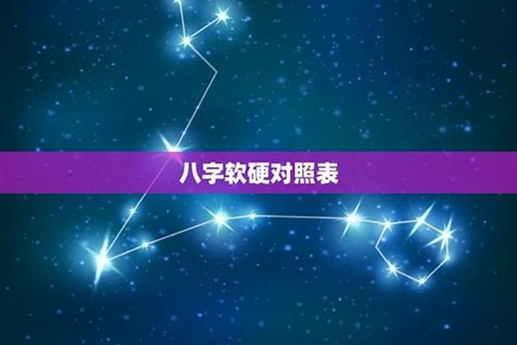 命硬和命软什么意思？