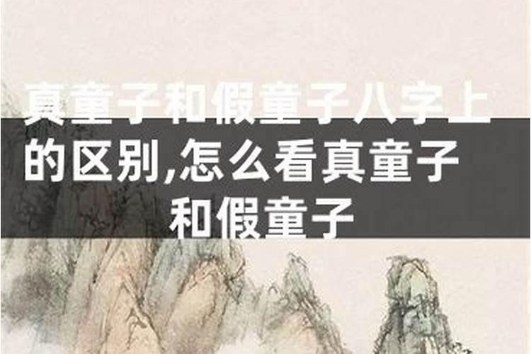 假童子的来历