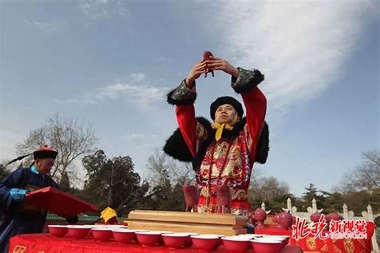 古代皇帝分别在春分夏至秋分冬至祭祀什么(天地日月 排序)