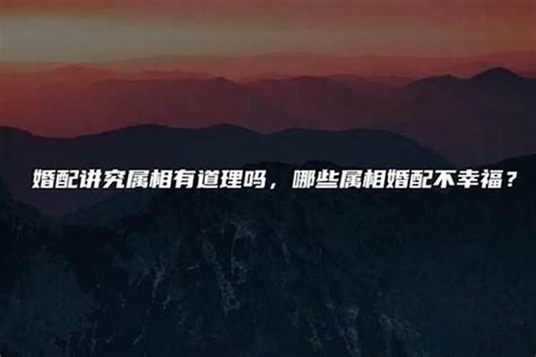 哪些属相婚配不幸福