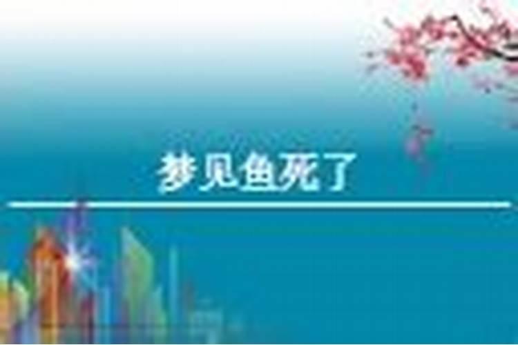 梦到河里死鱼是什么预兆,女人梦见死鱼什么意思