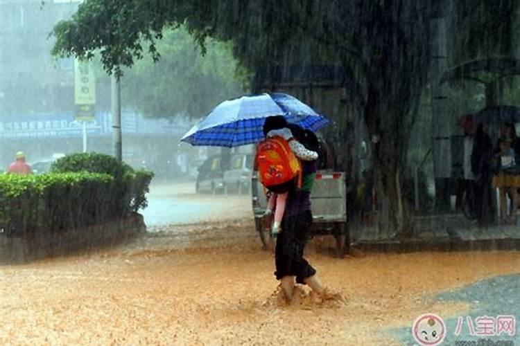 孕妇梦见倾盆大雨预示着什么  百度宝宝知道