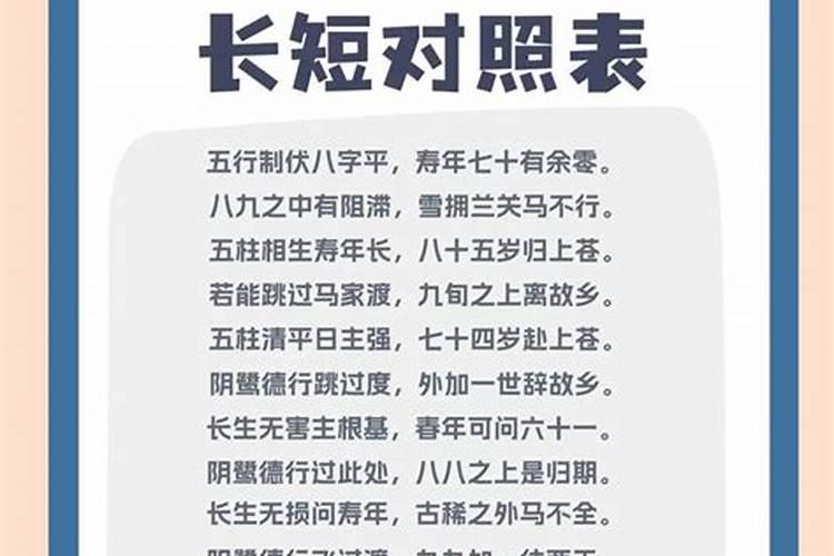 八字的十个命格详细分析
