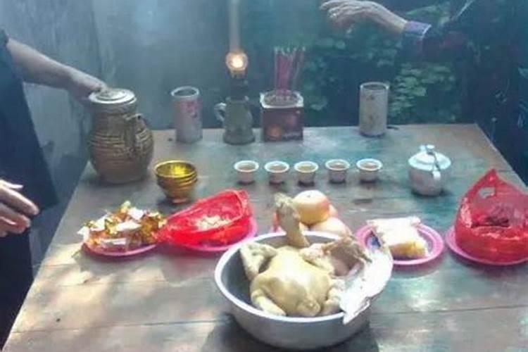 广西中元节怎么过的