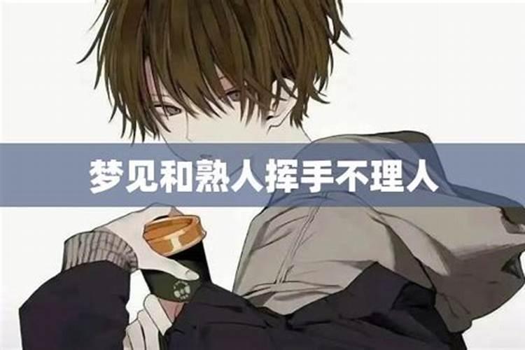 梦见熟人不理我是什么意思