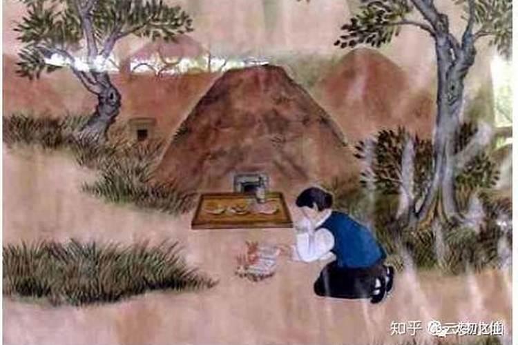 为什么在阴历七月十五前去上坟