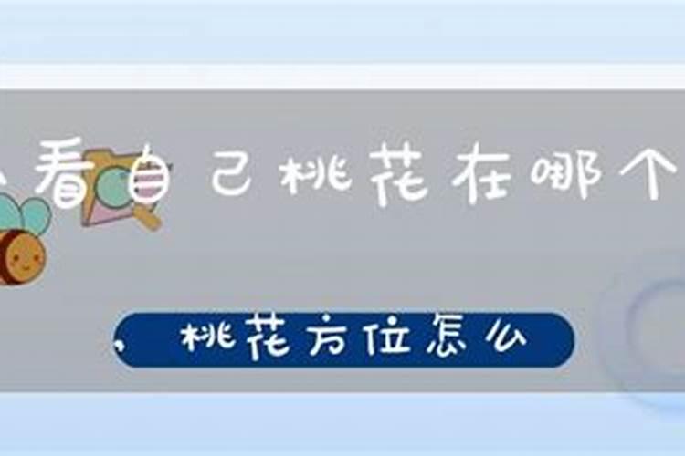 桃花位的位置怎样确定