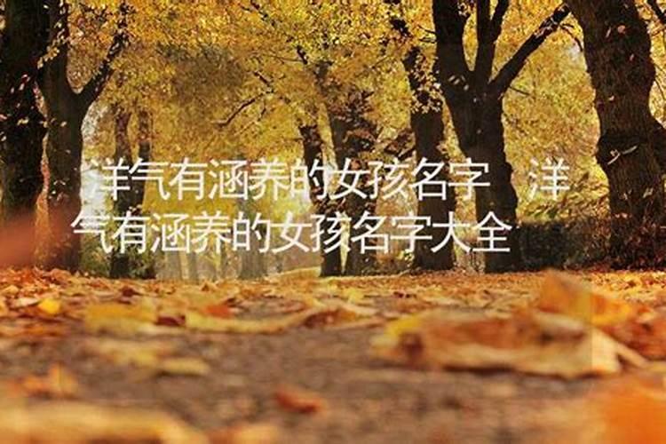 女孩温柔洋气有涵养的名字高贵有才华女孩名字大全