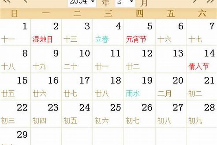 2004年腊月28日是什么星座？