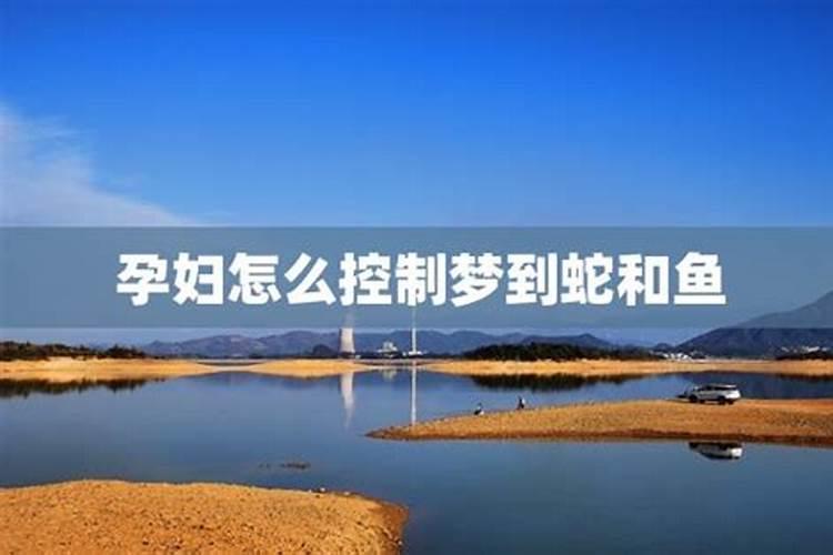 孕妇梦见蛇和鱼周公解梦