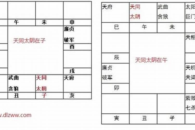 流年夫妻宫天同太阴夫妻宫有太阴婚姻生活美满？
