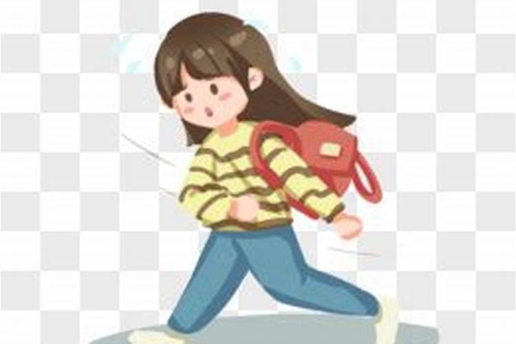 梦见上学要迟到了焦急赶路