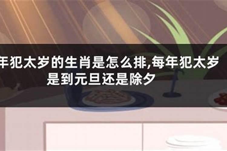 每年太岁对照表太岁每年的值年表？