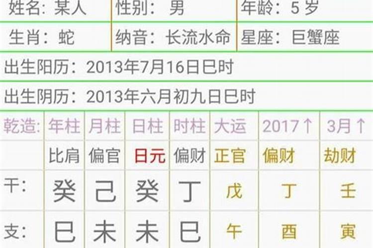 如何看懂八字排盘