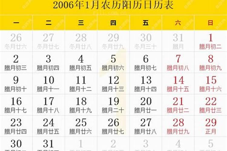 2006年农历12月初二是什么星座