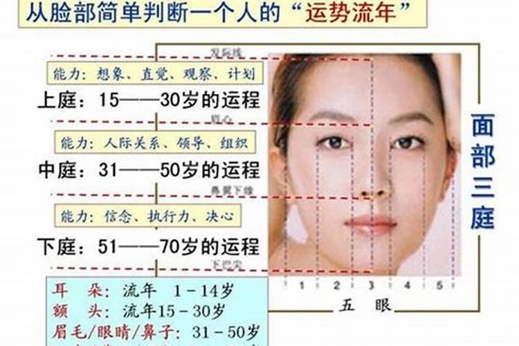 面相部位读透中年运势