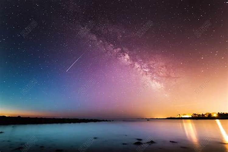 梦见绚丽的星空