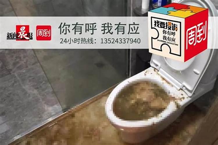 梦见马桶反水