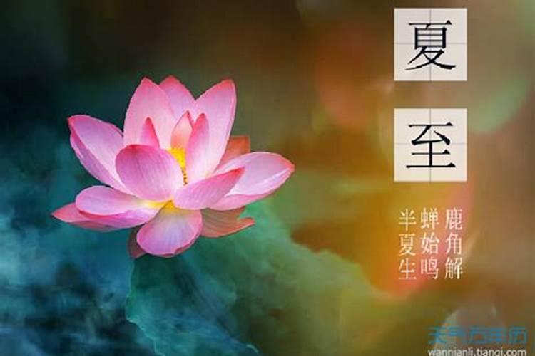 夏至节气的寓意和象征 夏至节气的风俗食物