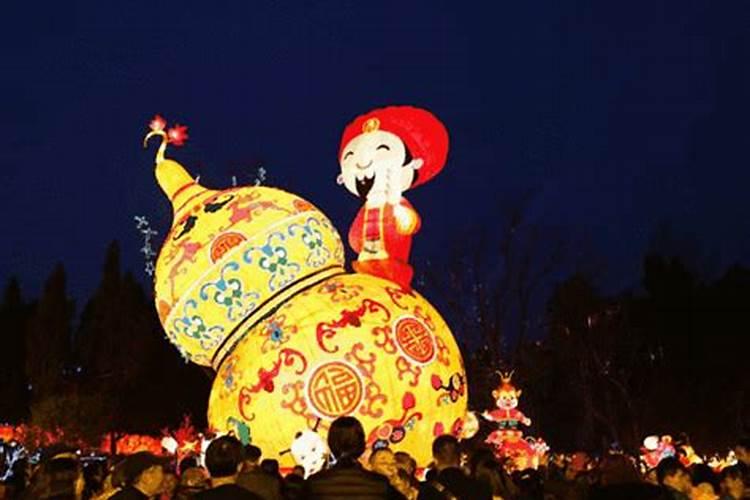 重庆春节景区灯会