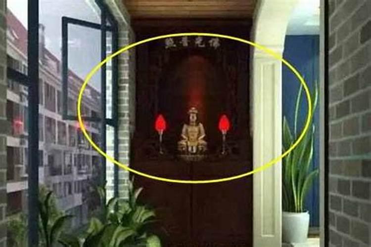 财神爷能否摆放在阳台？
