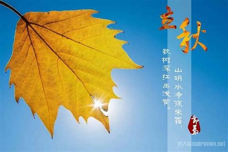 立秋的讲究