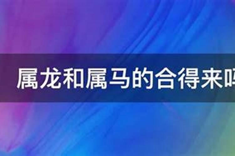 龙生属什么属相的孩子好,属马和属龙生什么属相的孩子好