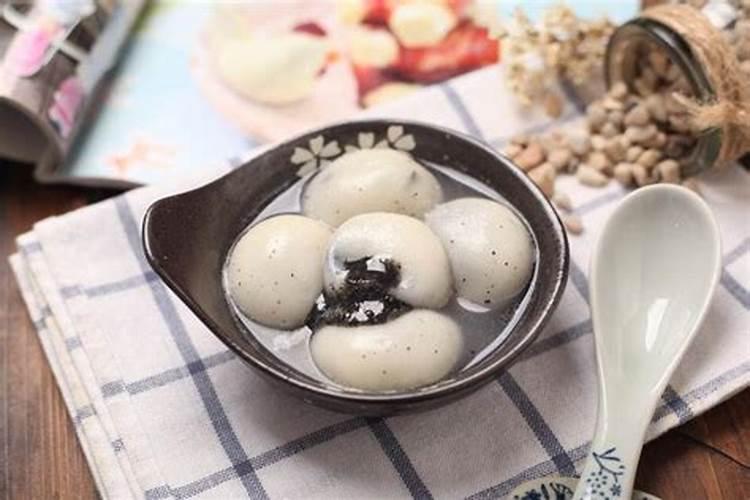 冬至吃汤圆:中国的传统节日