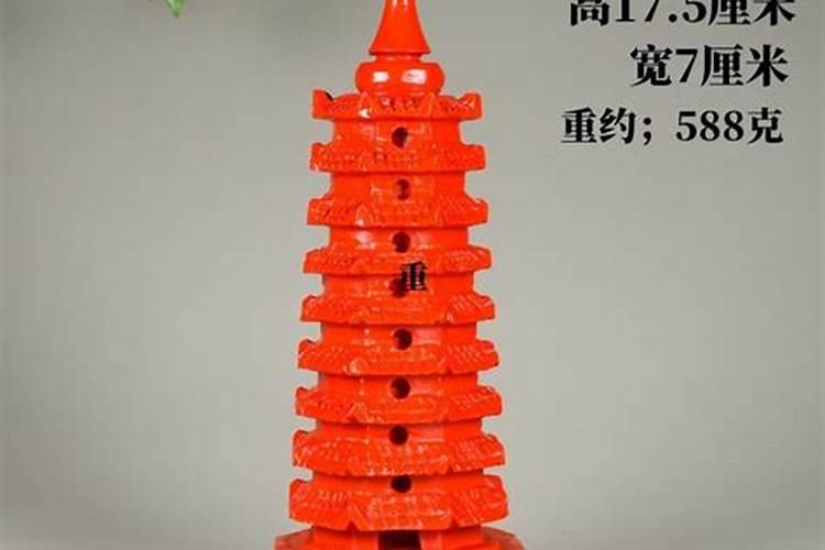 文昌塔上点朱砂是什么意思